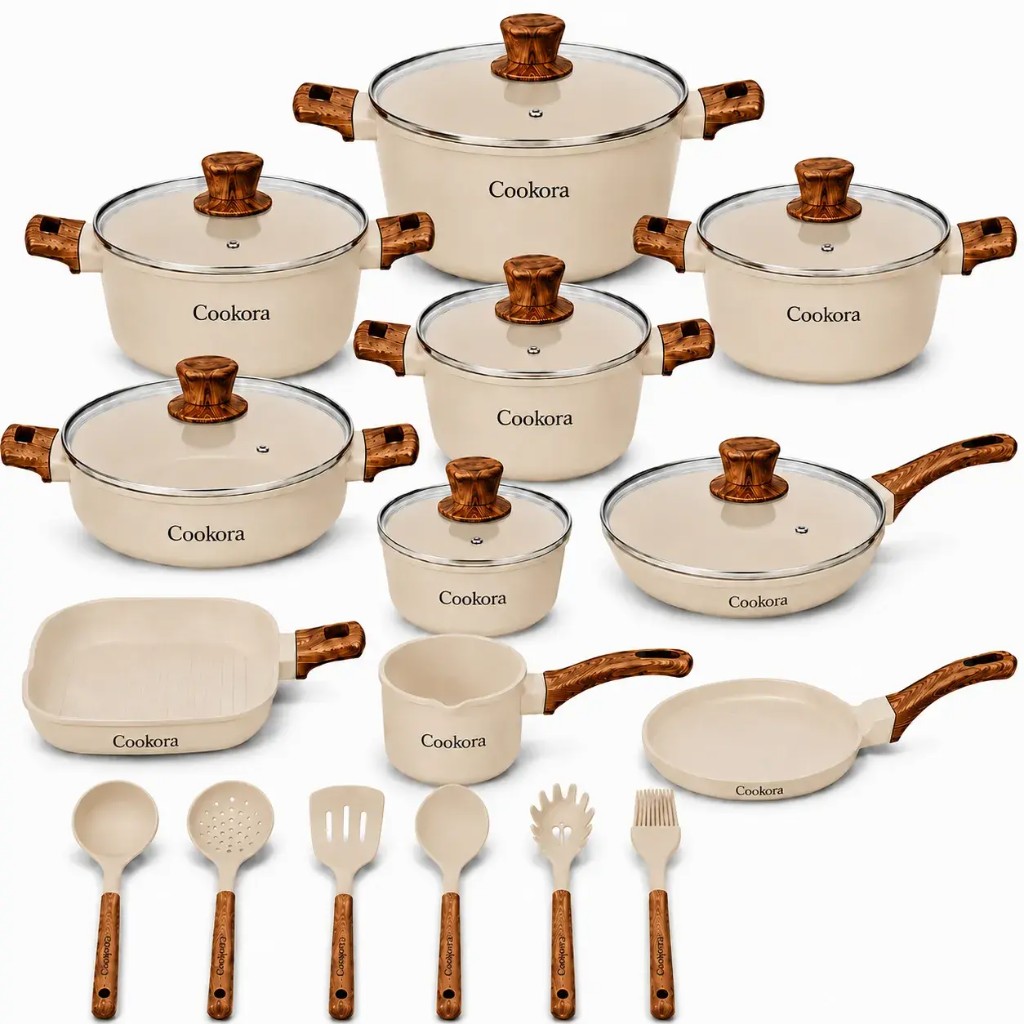 Komplettes 12-teiliges Cookora-Set